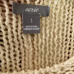 Aerie L off shoulder sweater